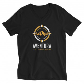 Aventura Outdoor Gear - Unisex Short Sleeve V-Neck T-Shirt